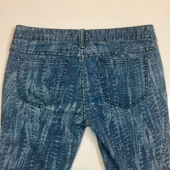 Free People Stretch Skinny Leg Zipper Ankle Jeans - Picture 4 of 4